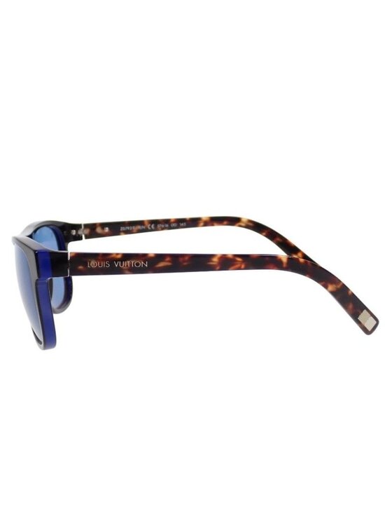 Louis Vuitton Oliver Eyewear Sunglasses Acetate Tortoiseshell Pattern Blue main image 10